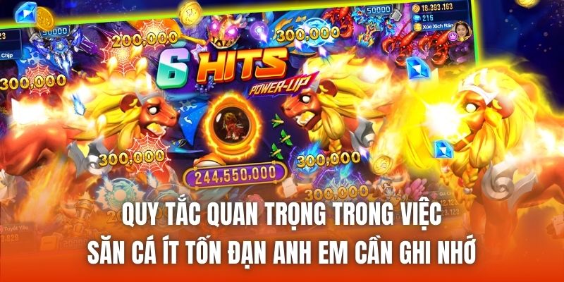 Quy tắc quan trọng trong việc săn cá ít tốn đạn anh em cần ghi nhớ