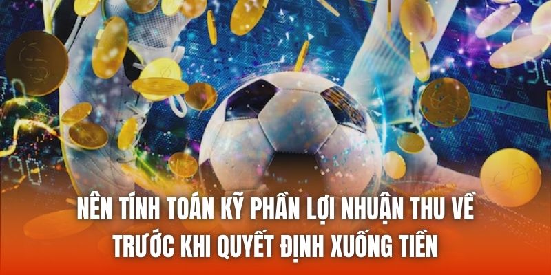 Nên tính toán kỹ phần lợi nhuận thu về trước khi quyết định xuống tiền