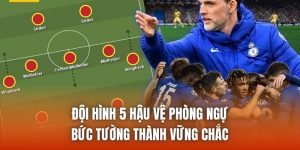 Đội Hình 5 Hậu Vệ Phòng Ngự | Bức Tường Thành Vững Chắc